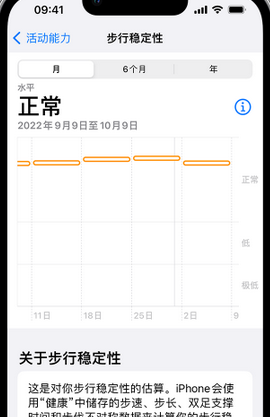 上蔡iPhone手机维修如何在iPhone开启'步行稳定性通知'