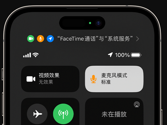 上蔡苹果授权维修网点分享iPhone在通话时让你的声音更清晰 