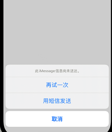 上蔡apple维修iPhone上无法正常发送iMessage信息