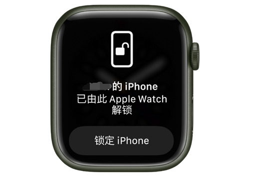 上蔡苹果手机维修分享用 AppleWatch 解锁配备面容 ID 的 iPhone方法 