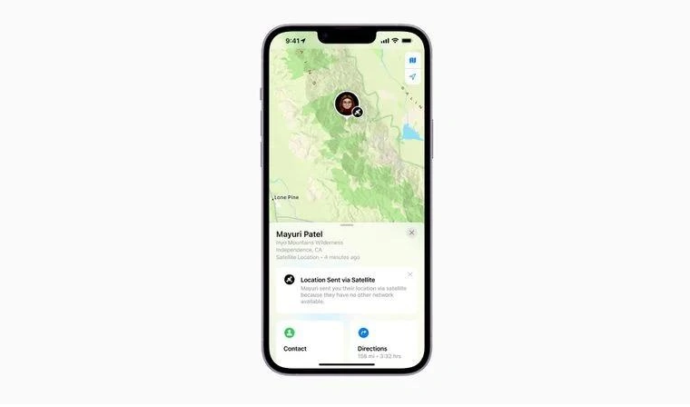 上蔡苹果14维修分享iPhone14系列中 FindMy功能通过卫星分享位置方法教程 