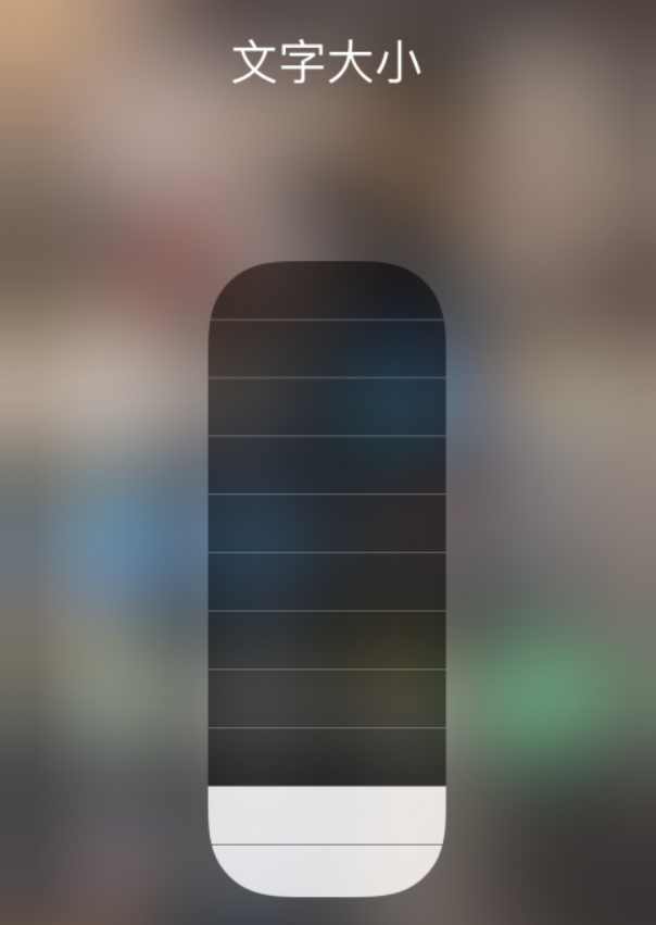 上蔡苹果手机维修分享小技巧：在 iPhone 控制中心快速调节字体大小 